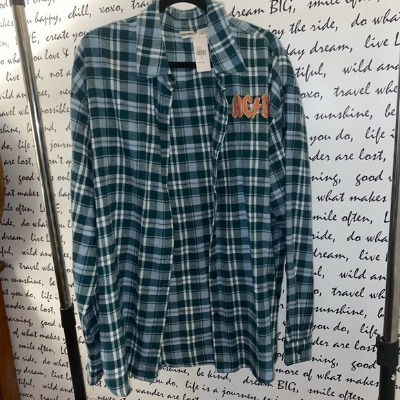ACDC Graphic Buttondown Shirt - Picture 4 of 10